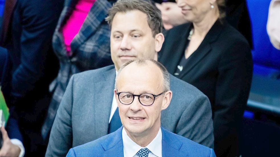 Bekommen die beiden es zusammen hin? (Archivfoto) Foto: Christoph Soeder/dpa