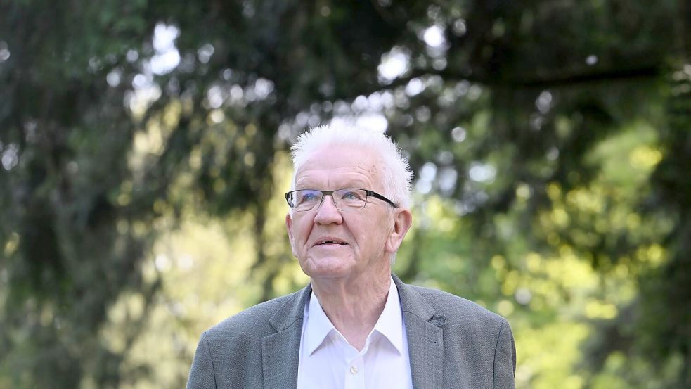 Kretschmann ist studierter Biologe und liebt die Natur - das führte ihn auch zu den Grünen. Foto: Marijan Murat
