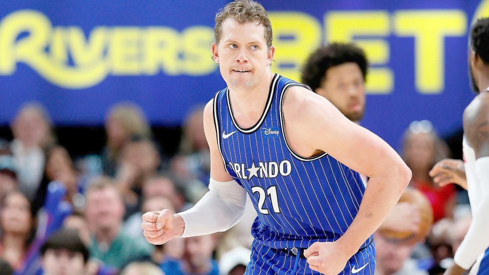 Für Moritz Wagner und die Orlando Magic ist die NBA-Saison frühzeitig beendet. Foto: Duane Burleson