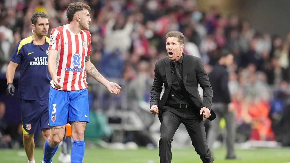 Diego Simeone gilt als die größte „Nervensäge“ im Weltfußball. (Archivbild) Foto: Adam Davy