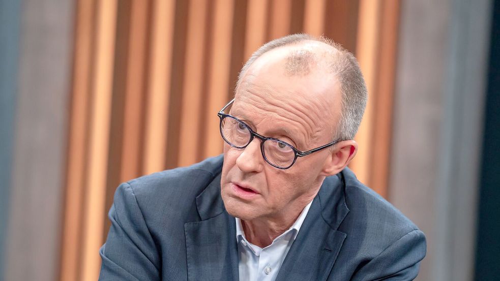 Kanzler Merz warnt, der Iran dürfe nicht in den Besitz von Atomwaffen gelangen. Foto: NDR/Thomas Ernst/dpa