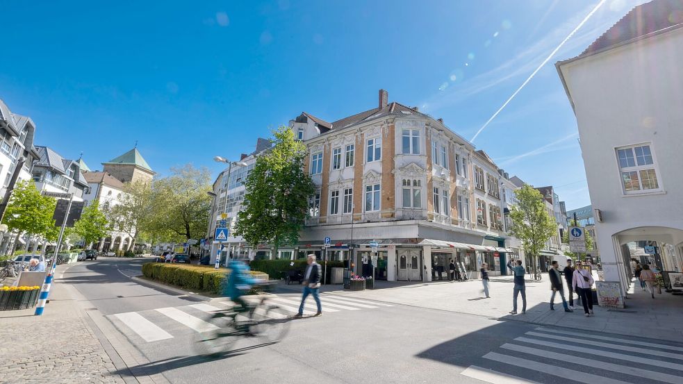 Vom Prelle-Shop zur Kinderbibliothek? Osnabrücks Oberbürgermeisterin Katharina Pötter hat eine entsprechende Idee vorgestellt. Doch die stößt nicht nur auf Gegenliebe. Foto: Tobias Saalschmidt