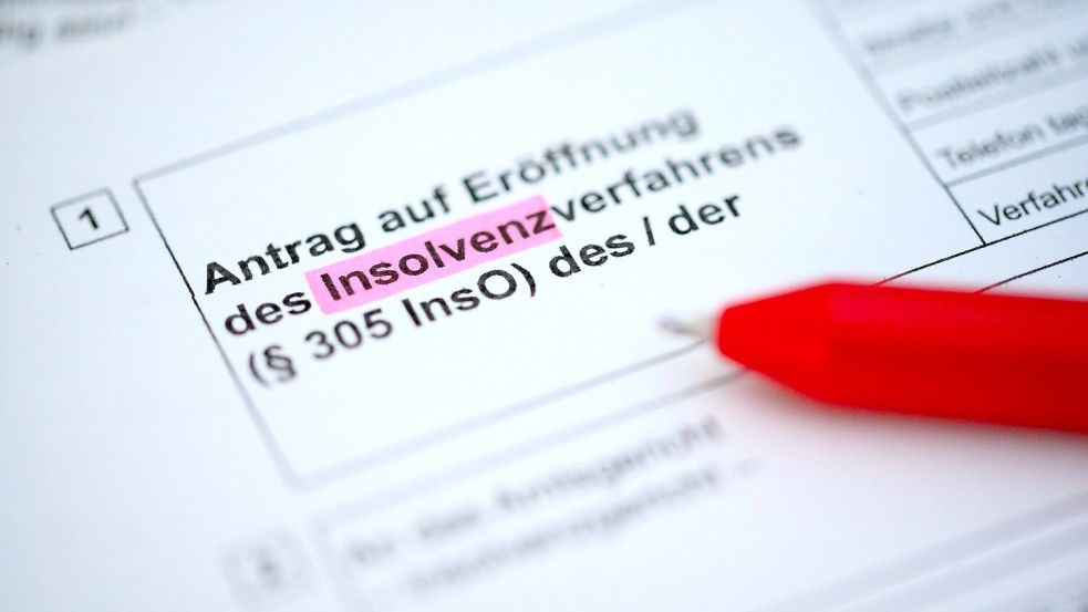 Die konjunkturelle Dauerkrise hat die Zahl der Firmenpleiten in Deutschland 2025 auf den höchsten Stand seit 2014 getrieben. Foto: Jonas Walzberg