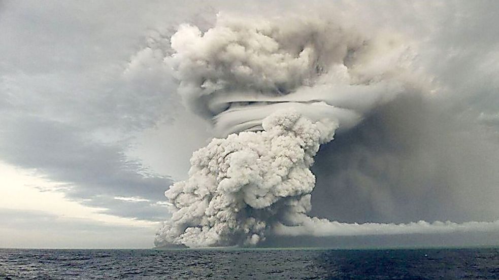 Tonga war fünf Wochen vom Internet abgeschnitten (Archivbild) Foto: Tonga Geological Services