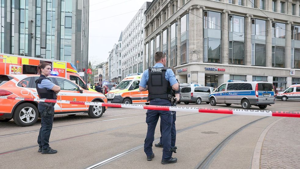 Ein mutmaßlicher Amokfahrer hat in Leipzig mehrere Menschen getötet und verletzt. Foto: Jan Woitas/dpa