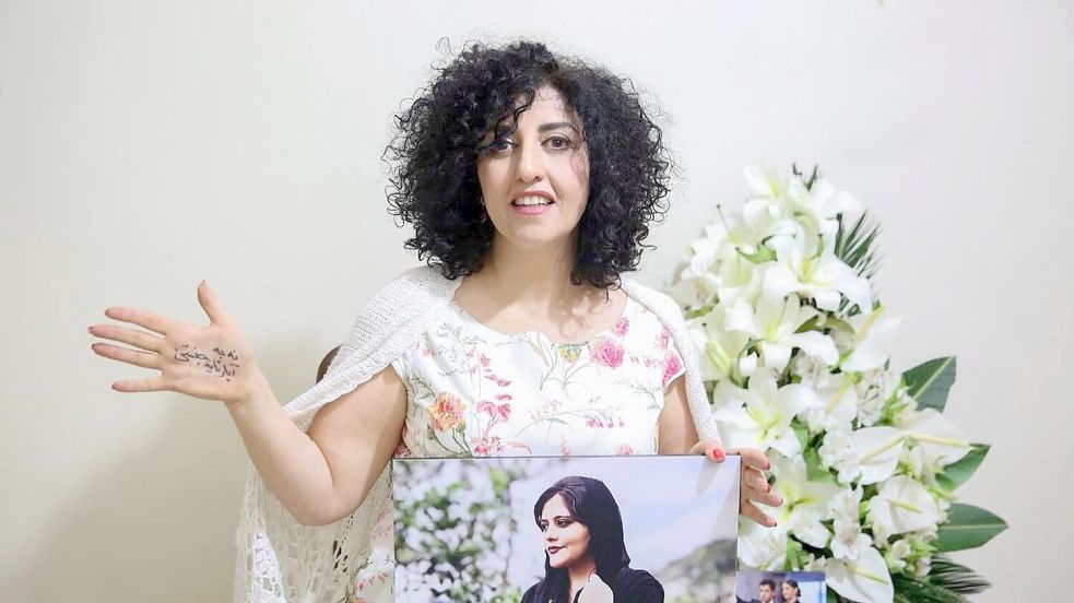 Ihr Umfeld kämpft ums Überleben der Friedensnobelpreisträgerin Narges Mohammadi. (Archivbild) Foto: Uncredited/Narges Foundation Arc