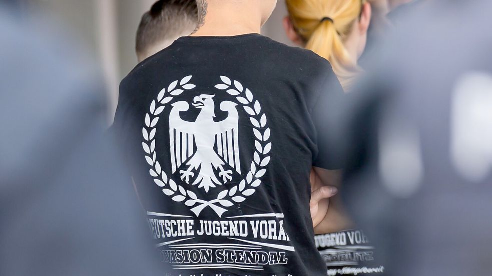 Bei den Durchsuchungen gegen mutmaßliche junge Rechtsextremisten gibt es die meisten Beschuldigten in Nordrhein-Westfalen. (Archivbild) Foto: Christoph Soeder/dpa