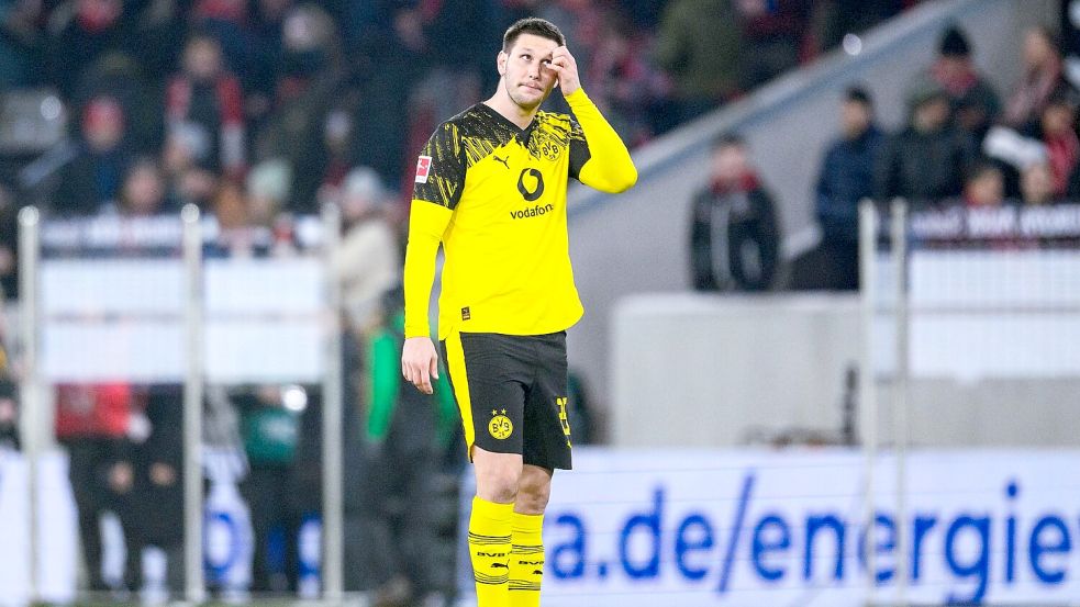 Dortmunds Abwehrspieler Niklas Süle wird nach der Saison seine aktive Karriere beenden. (Archivbild) Foto: Tom Weller