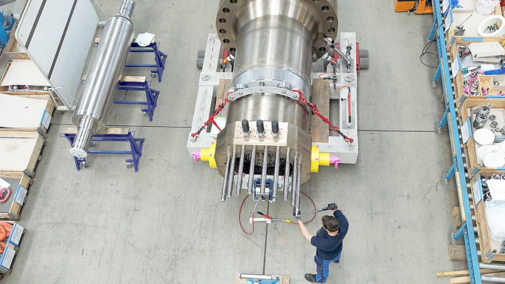 Die deutsche Industrie verzeichnet wieder mehr Bestellungen. Foto: Bernd Weißbrod