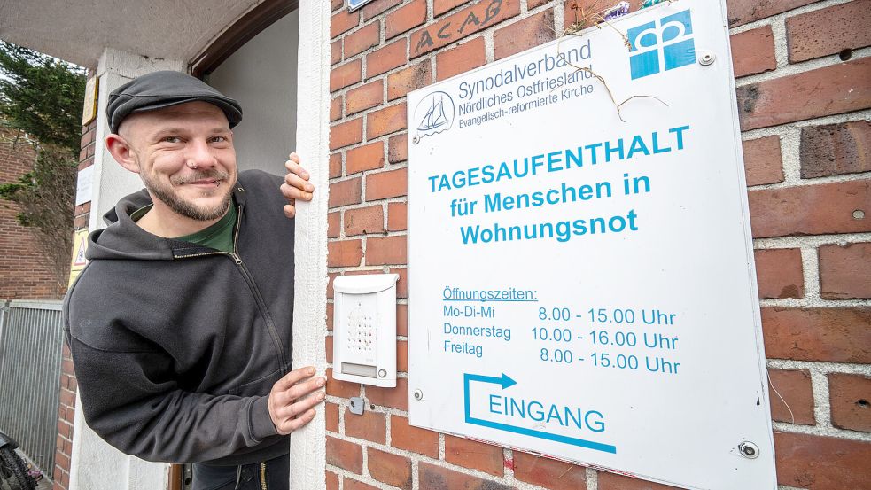 Andy Dannecker leitet den Tagesaufenthalt in Emden seit 2022. Foto: Klaus Ortgies/Archiv