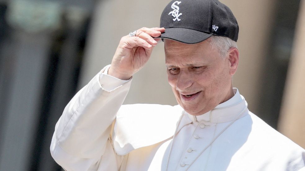 Papst Leo XIV. ist bekennender Fan des Baseball-Teams Chicago White Sox Foto: picture alliance/Remo Casilli