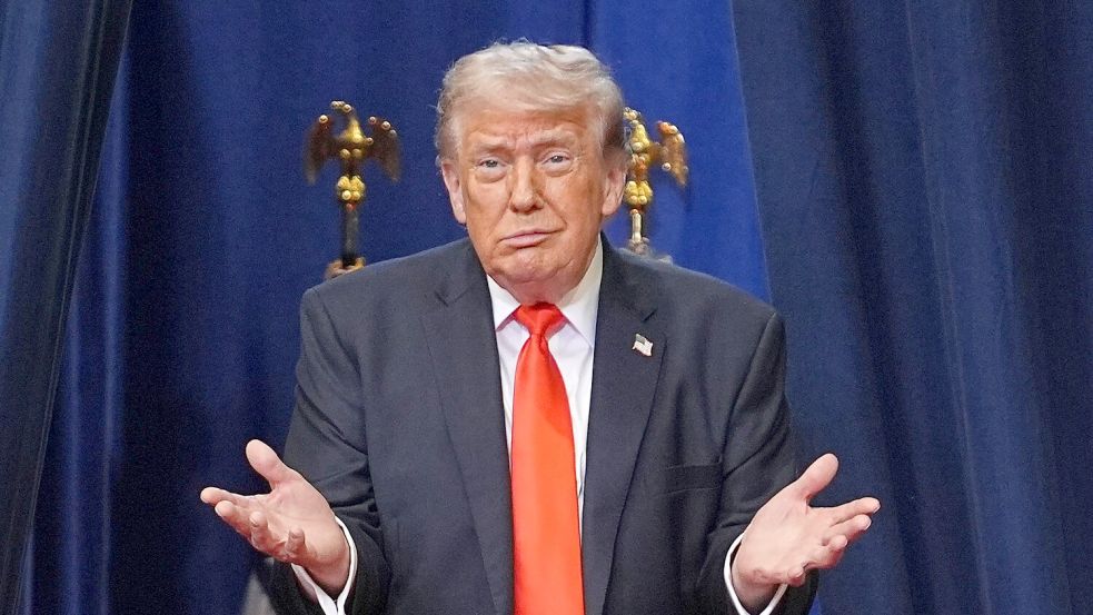 Nach der Drohung kommt der Aufschub für neue Zölle: US-Präsident Trump. (Archivfoto) Foto: Matt Rourke
