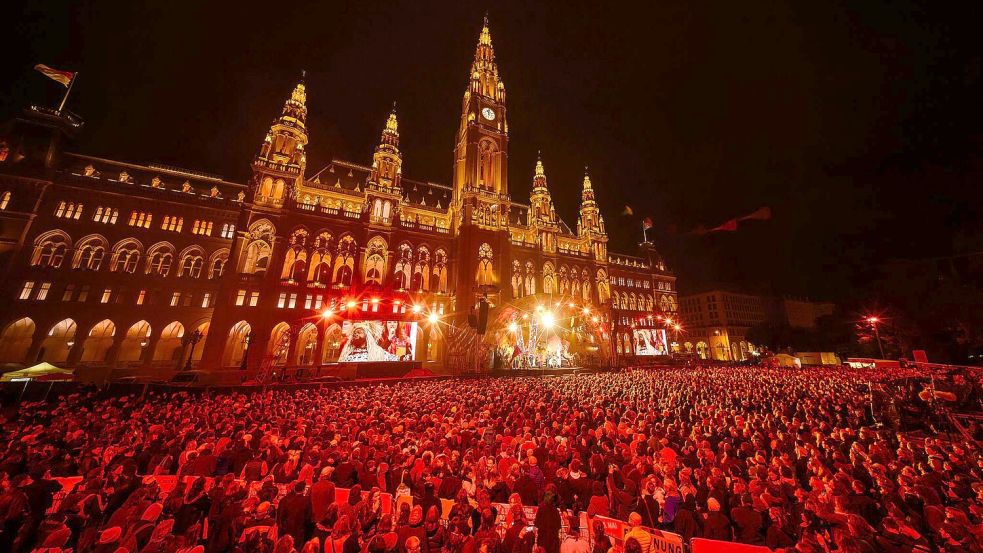 Ganz Wien wird zur ESC-Bühne. (Archivbild) Foto: Max Slovencik