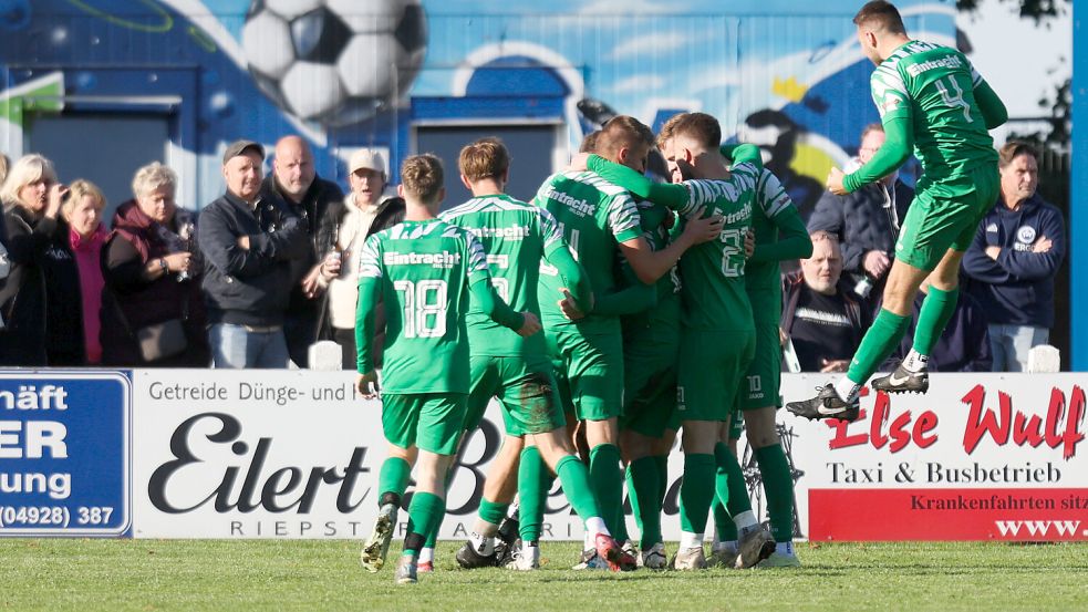 Vor großer Kulisse siegte Ihlow im Hinspiel 3:2. Foto: Doden