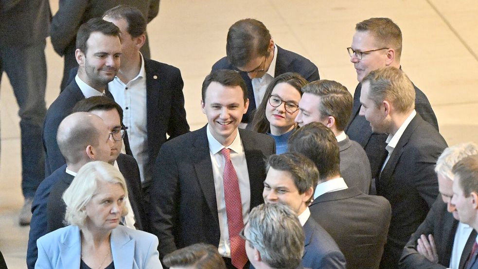 Vor allem junge Unionsabgeordnete machten gegen das Rentenpaket der Koalition mobil. (Archivbild) Foto: Christophe Gateau