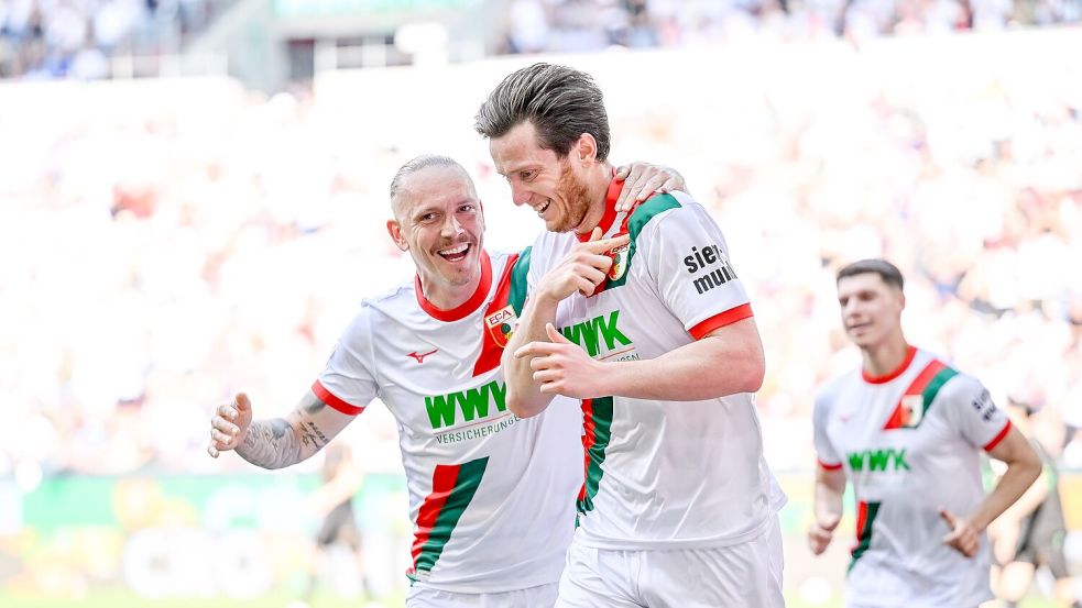 Augsburgs Matchwinner Michael Gregoritsch. Foto: Harry Langer