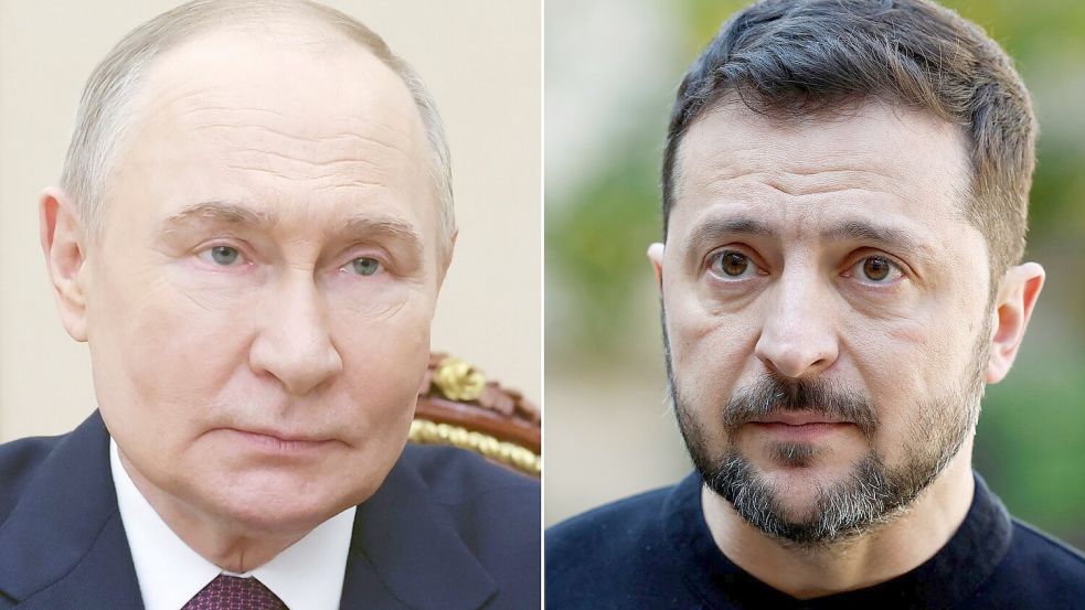 Putin ist bereit für direkte Gespräche mit Selenskyj - allerdings nur in Moskau. Foto: Gavriil Grigorov/Pool Sputnik Kr