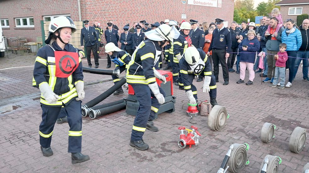 Schnelligkeit war bei den Teilnehmern gefragt. Foto: Holger Weers