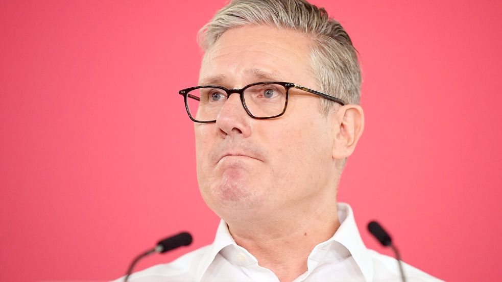 Keir Starmers Rede war mit Spannung erwartet worden. Foto: James Manning