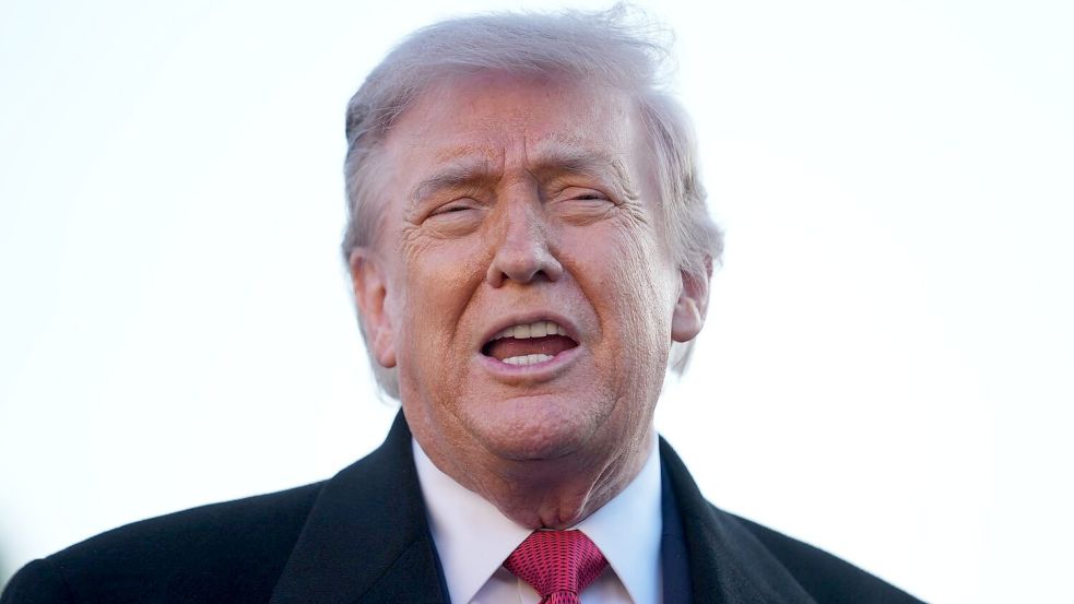 Für Trump ist der ungelöste Iran-Konflikt auch eine Last bei seinem baldigen Besuch in China. Foto: Mark Schiefelbein