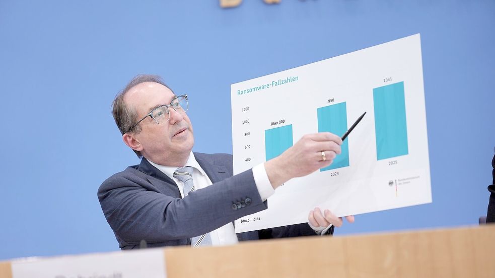 Cyberkriminalität ist laut Bundesinnenminister Dobrindt eine der größten Herausforderungen für die öffentliche Sicherheit Foto: Michael Kappeler/dpa