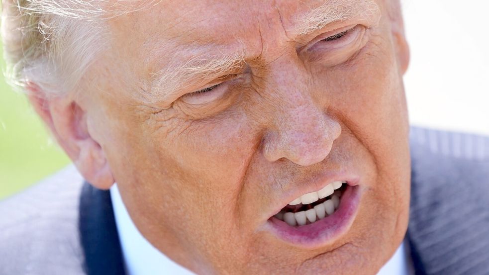 Trump provoziert erneut mit einem Post - im Fokus: Venezuela. Foto: Jacquelyn Martin