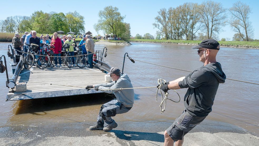 Die Pünte ist an schönen Tagen ein Besuchermagnet. Foto: Ortgies