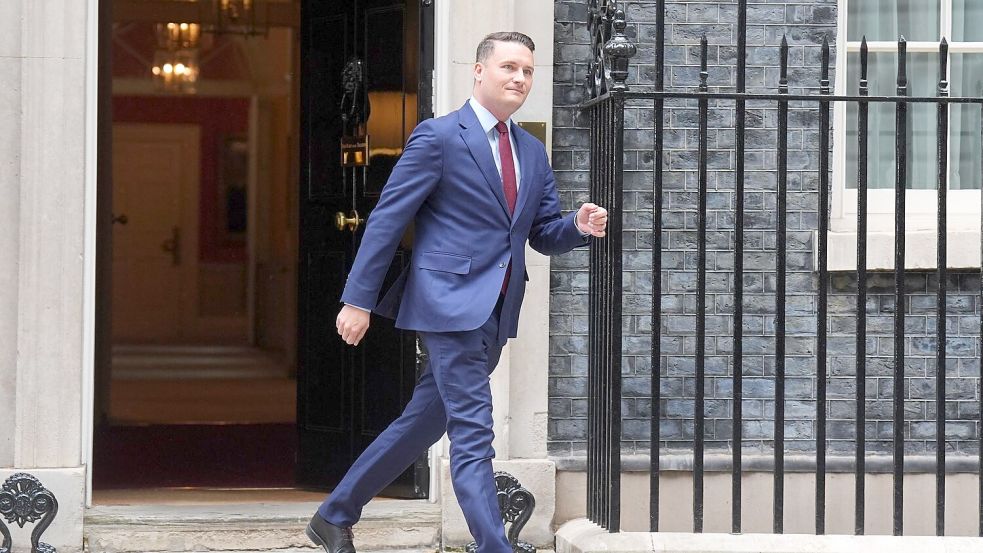 In Großbritannien beschäftigt Viele vor allem eine Frage: Was hat Wes Streeting vor? Foto: James Manning/PA Wire/dpa