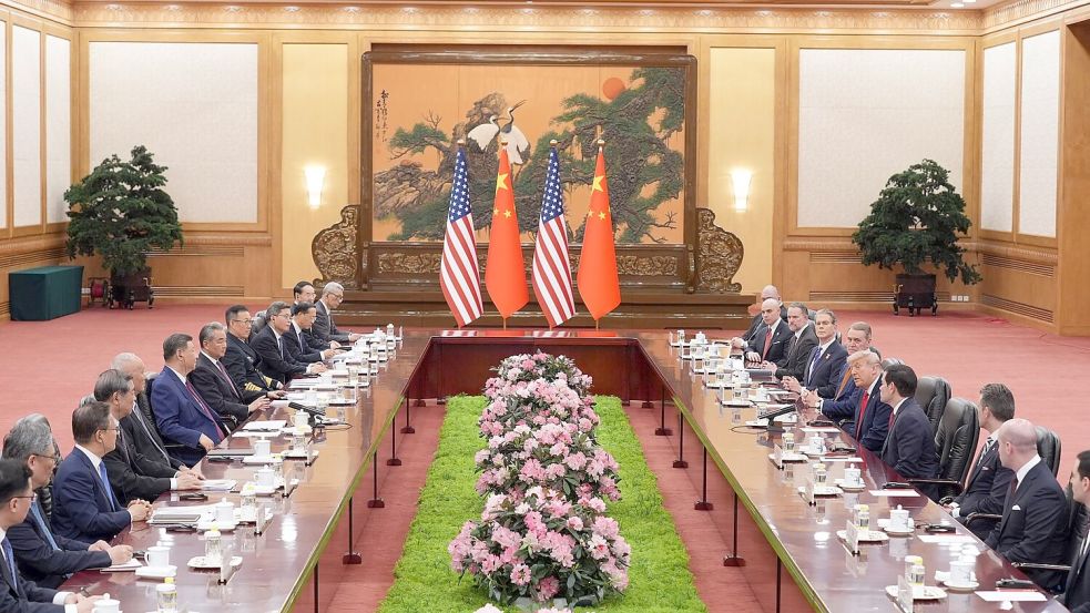 China und die USA stehen in einem erbitterten Handelskonflikt. Foto: Mark Schiefelbein