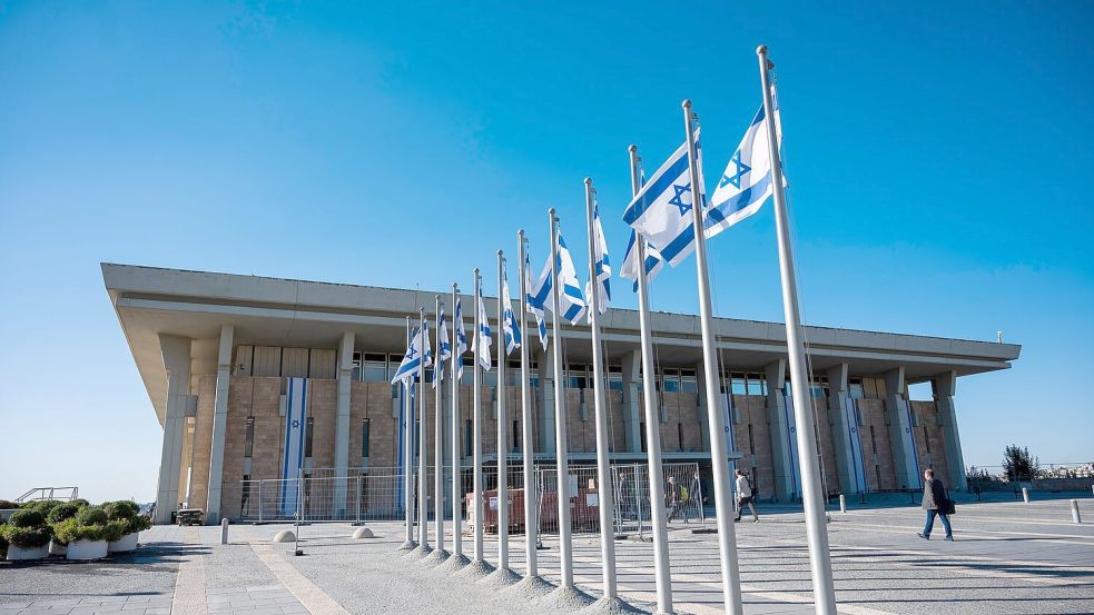 Das israelische Parlament in Jerusalem, die Knesset. (Archivbild) Foto: Christophe Gateau