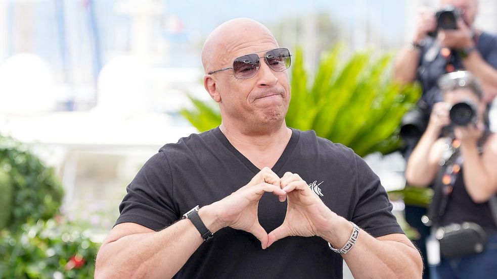 Vin Diesel in Cannes. Foto: Scott A Garfitt