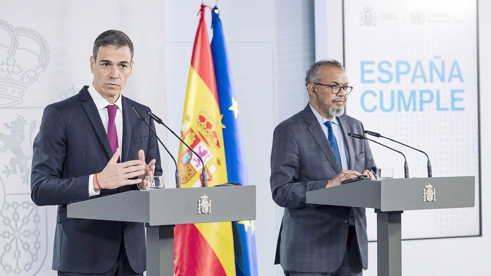 Tedros stuft das Risiko für die globale Gesundheit als niedrig ein. Foto: Carlos Luján/EUROPA PRESS/dpa