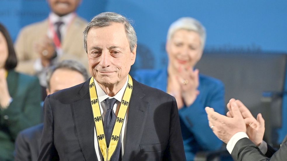 Auf dem Höhepunkt der Euro-Krise war Mario Draghi Präsident der Europäischen Zentralbank (EZB). Foto: Henning Kaiser/dpa
