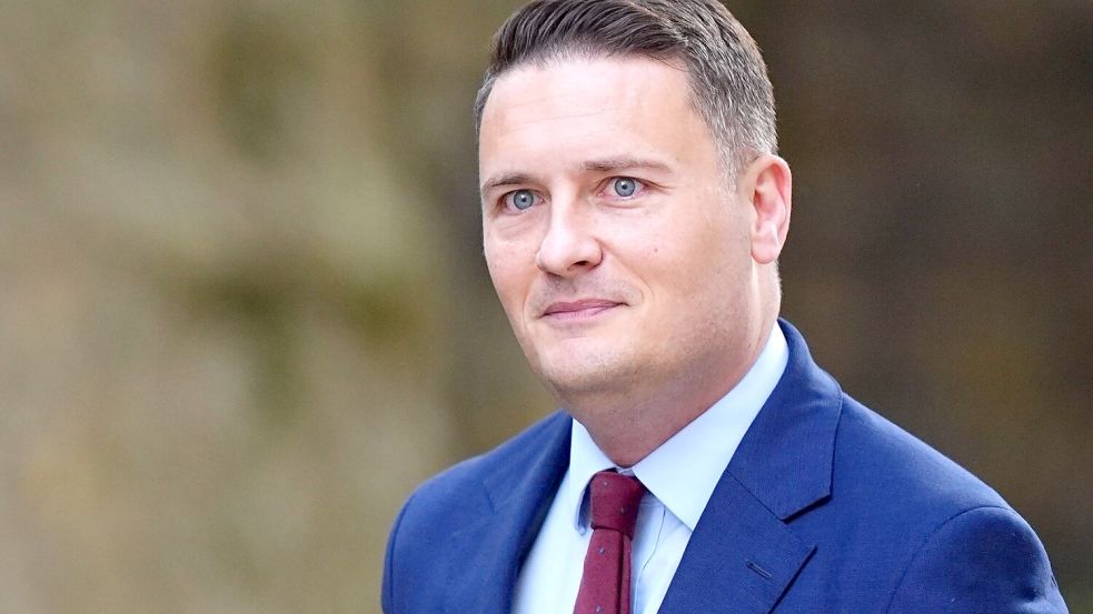 Wes Streeting tritt von seinem Amt als Gesundheitsminister zurück. Foto: James Manning/PA Wire/dpa