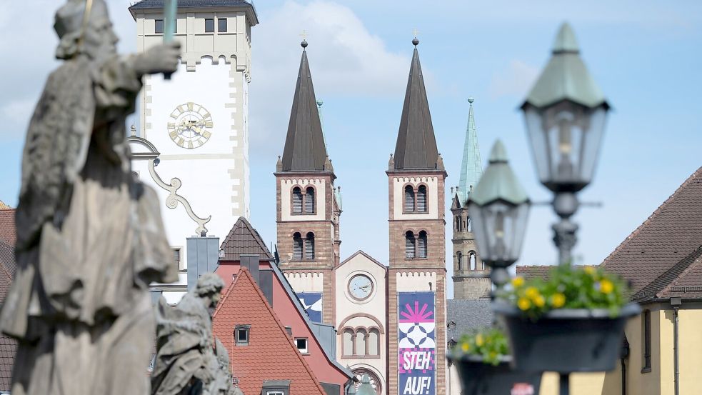 Würzburg ist Gastgeber für den Katholikentag. Foto: Sven Hoppe