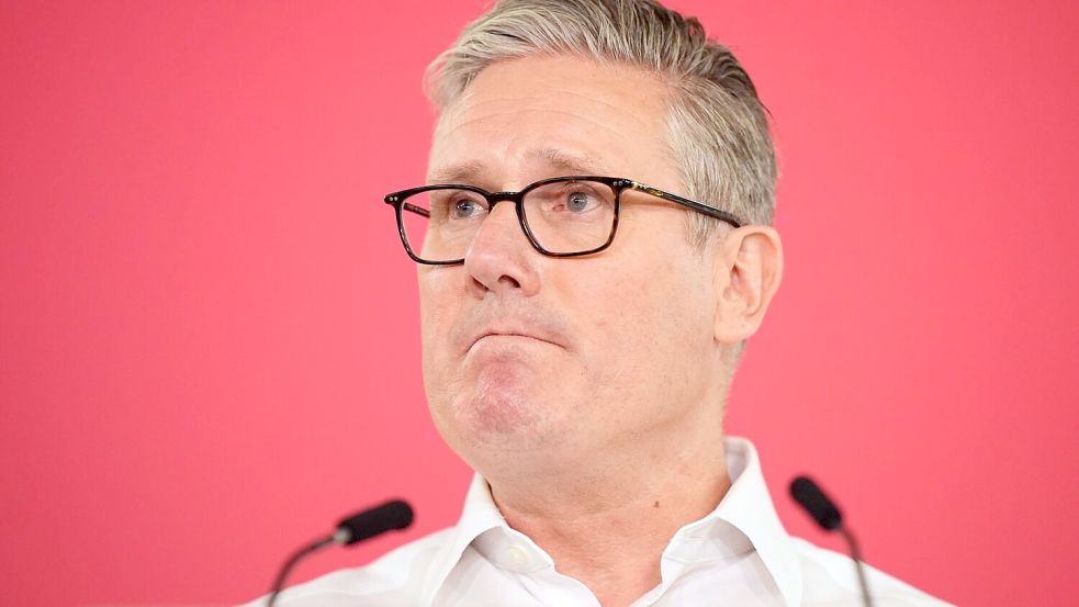 Seit der Niederlage bei den Kommunal- und Regionalwahlen steckt Premier Starmer in einer tiefen Krise. Foto: James Manning