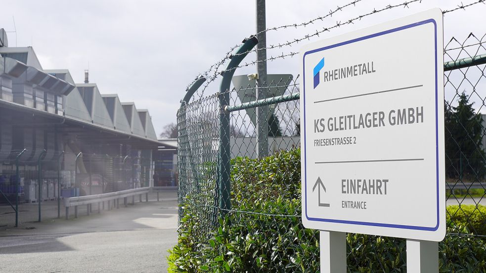 Seit 1997 gehört KS Gleitlager und damit auch das Werk in Papenburg zum Rheinmetall-Konzern. Foto: Kristina Roispich