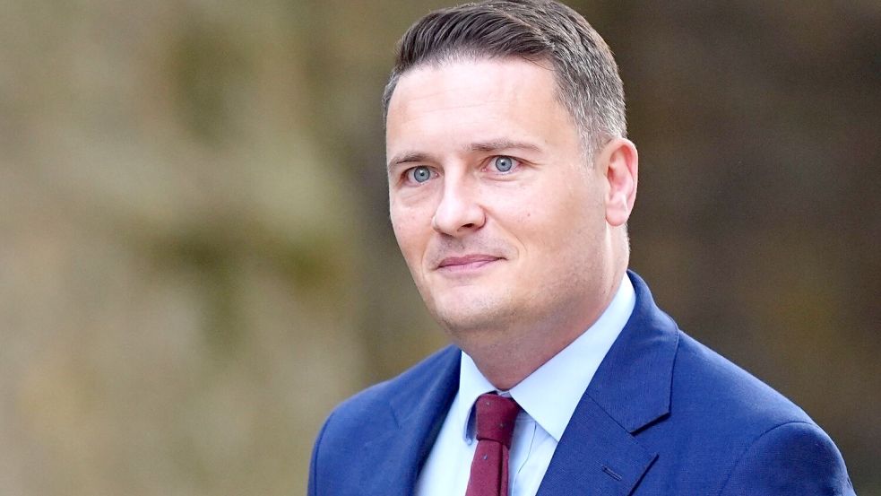 Der von seinem Amt als britischer Gesundheitsminister zurückgetretene Wes Streeting will Premier Keir Starmer herausfordern. (Archivfoto) Foto: James Manning/PA Wire/dpa