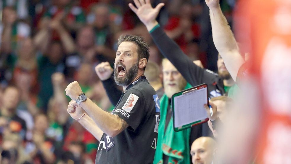 Trainer Bennet Wiegert hat den SC Magdeburg zu einem Spitzenverein geformt. Foto: Jan Woitas