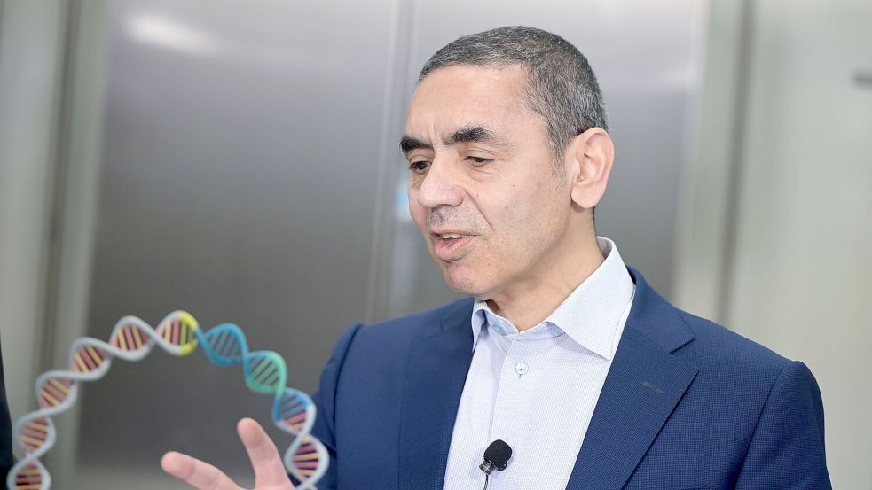 Biontech-Mitbegründer Gründer Ugur Sahin verlässt das Unternehmen. (Archivbild) Foto: Sebastian Gollnow