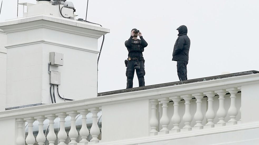 Trump war im Weißen Haus, als die Schüsse fielen. Foto: Jose Luis Magana