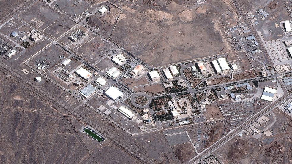 Irans Atomprogramm bleibt der größte Streitpunkt. (Archivbild) Foto: Uncredited/Vantor/dpa