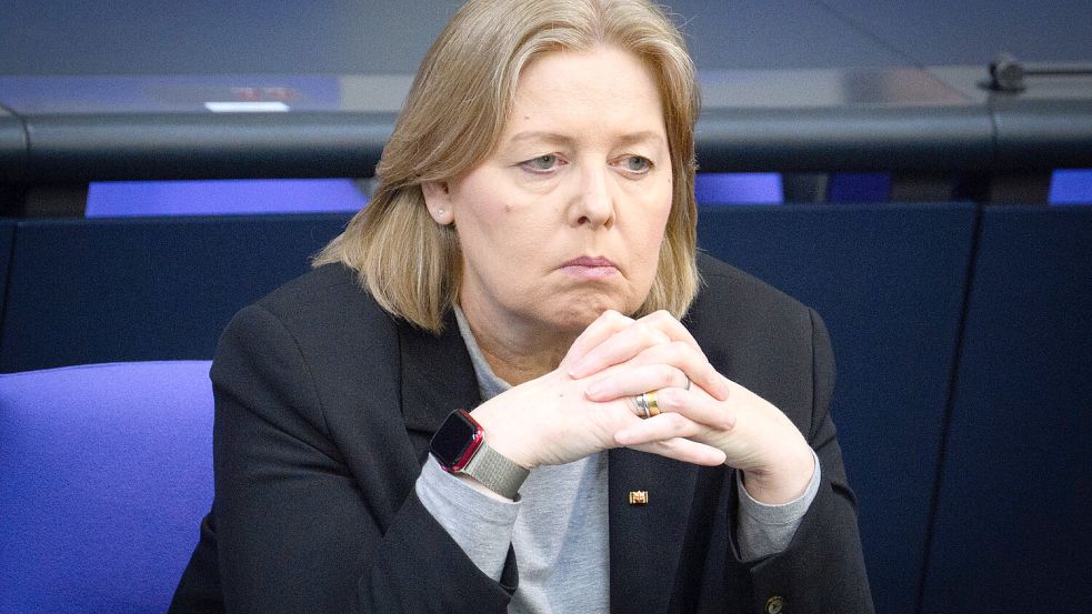Bärbel Bas sprach am Donnerstag auf dem Aktionstag „Zusammenhalt in Vielfalt“ Foto: picture alliance/dpa | Bernd von Jutrczenka