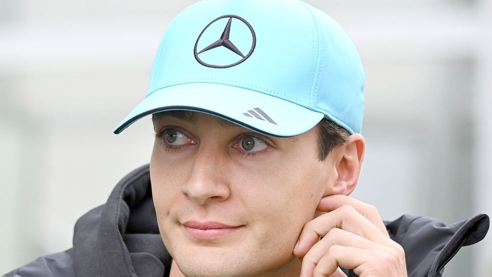 Pole und Sieg im Sprint, Pole beim Grand Prix- und dann das Aus für Russell wegen des Motors. Foto: Graham Hughes