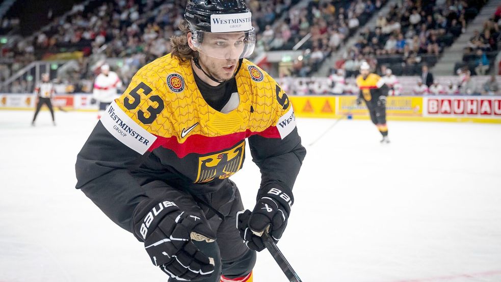 Kapitän Moritz Seider sprach nach dem WM-Aus Klartext. Foto: Andreas Becker