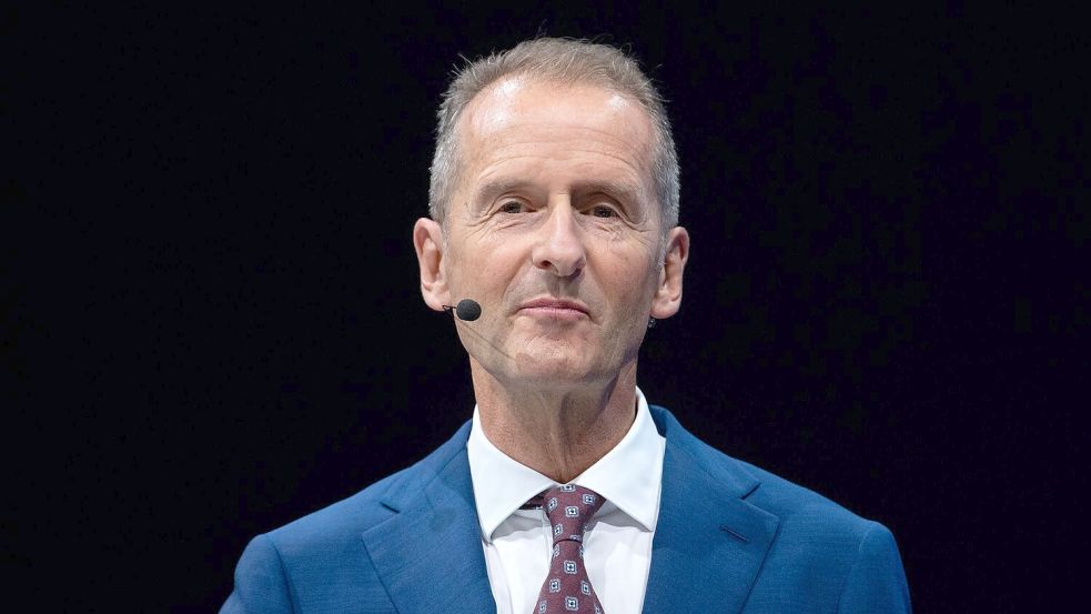 Herbert Diess: Neuer E-Traktor geplant. (Archivbild) Foto: Sven Hoppe