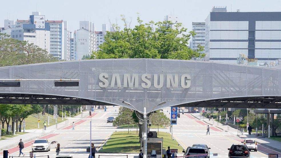 Samsung Electronics ist das größte Unternehmen Südkoreas - und profitiert massiv vom KI-Boom. Foto: Ahn Young-joon