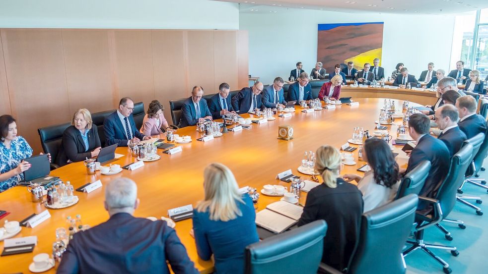 Das Bundeskabinett hat über mehrere Vorhaben aus dem Justizministerium beraten. Foto: Michael Kappeler/dpa
