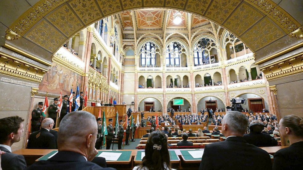 Ungarns neues Parlament hat den Austritt des Landes aus dem Internationalen Strafgerichtshof (IStGH) gestoppt. (Archivbild) Foto: Boglarka Bodnar