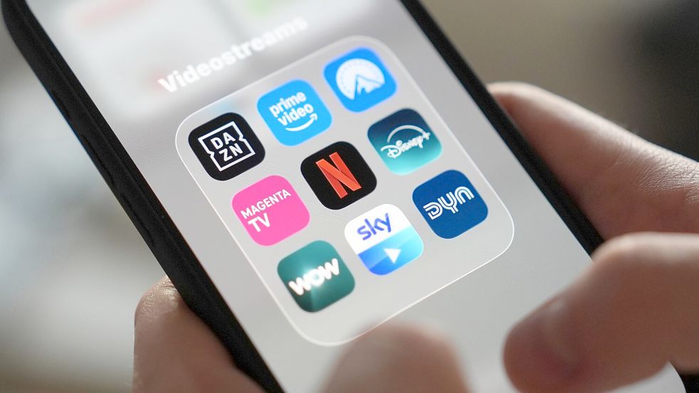 Netflix, Amazon Prime, Disney+ und die großen Fernsehsender sollen verpflichtet werden, auch Geld in europäische Produktionen zu stecken. (Symbolbild) Foto: Marcus Brandt